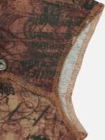 American Vintage Butterfly Embroidery Pattern Sleeveless Vest -1605