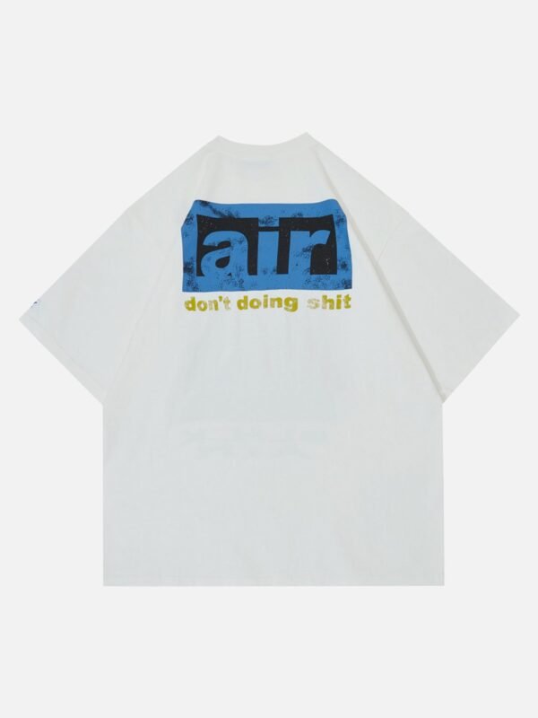 American Cartoon Character Print T-shirt