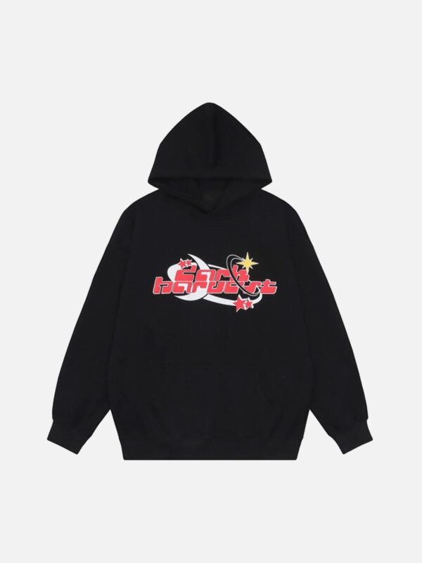 Street Loose Hooded Sweatshirt