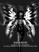 Dark Butterfly Printed Hoodie