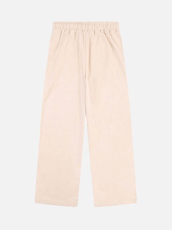 American Casual Suede Loose Pants