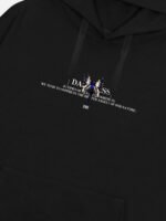 Dark Butterfly Printed Hoodie