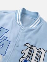 Alphabet Embroidery Flame Baseball Jerseys