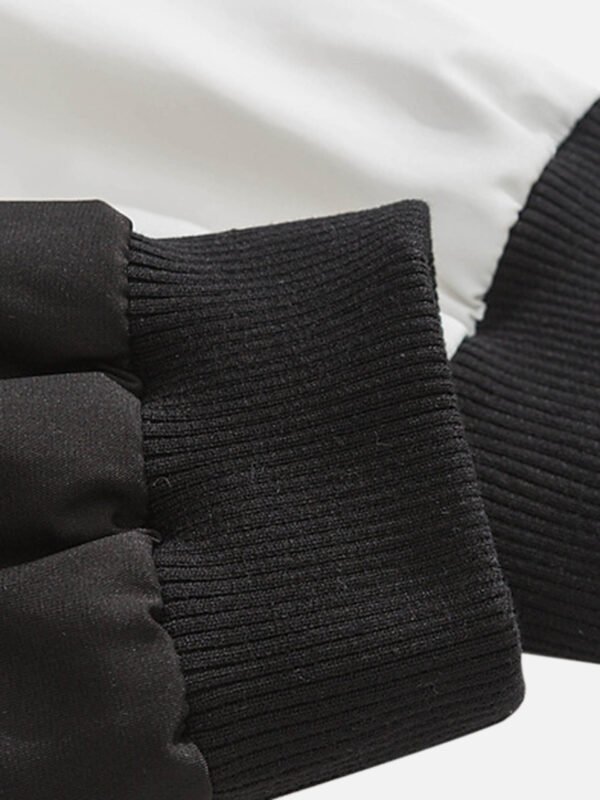 American Street Hip-hop Patchwork Embroidered Jacket -1356