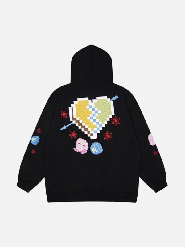 Planet Hooded Zipper Hoodie