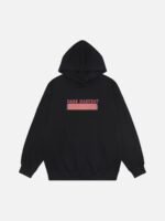 Sunset Letter Print Hooded Sweatshirt