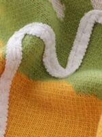 American Style Graffiti Love V-neck Sweater Undershirt