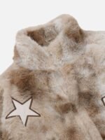 Embroidered Star Lambswool Jacket