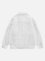 American Street Personality Loose Vintage Lapel Denim Jacket