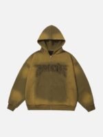 Print Gradient Hoodie