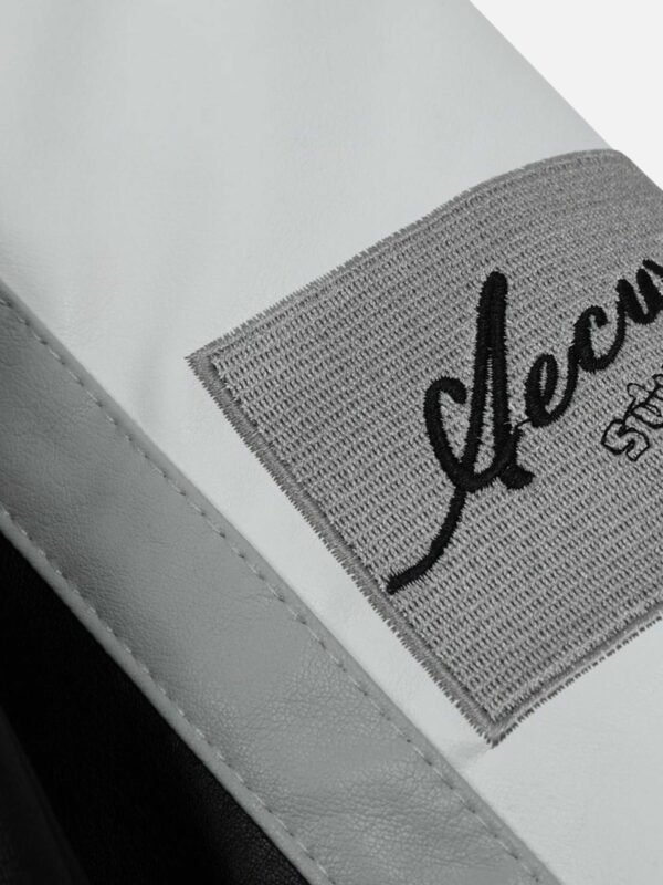 American Vintage Hip-hop Biker Cotton Jacket -1539