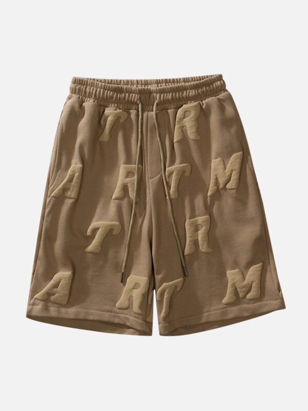 Monogram Embossed Shorts -1188