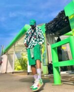 Embroidered Corduroy Shorts -1181